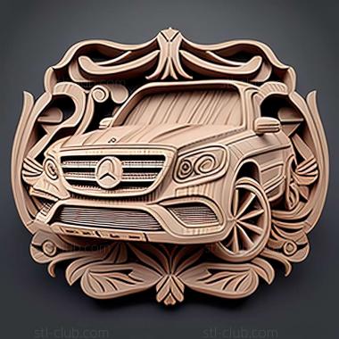 3D мадэль Mercedes Benz GLK (STL)
